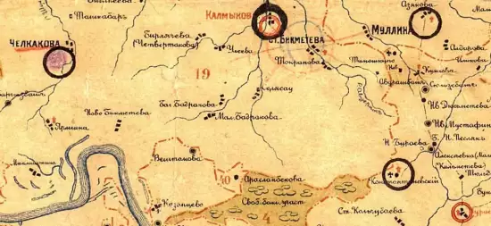 Карта Бирского уезда Уфимской губернии 1912 год - screenshot_907.webp