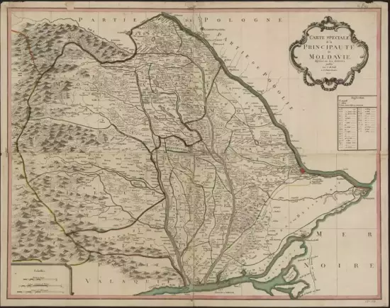 Специальная карта княжества Молдавии, разделенная на округа 1771 года - screenshot_937.webp