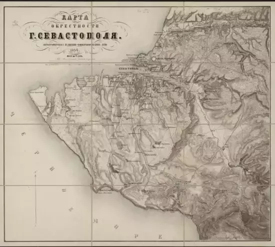 Карта окрестности Севастополя 1854 года - screenshot_1093.webp