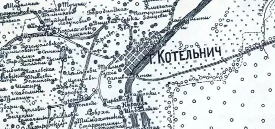 Трехверстовая карта Вятской губернии 1887-1898 гг. - screenshot_1101.webp