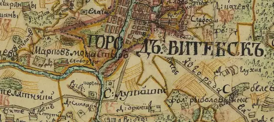 ПГМ Витебского уезда Витебской губернии 2 версты 1790 года - screenshot_1212.webp