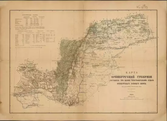 Карта Оренбургской губернии 1869 года - screenshot_1274.webp