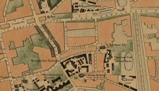 План столичного города Москвы вновь снятый в 1859 году и гравированный при Военно-Топографическом Депо в 1862 году - screenshot_1505.webp