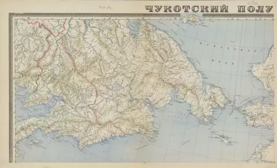 Карта Чукотского полуострова 1947 года - screenshot_1555.webp