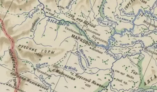 Карта Чукотского полуострова 1947 года - screenshot_1556.webp