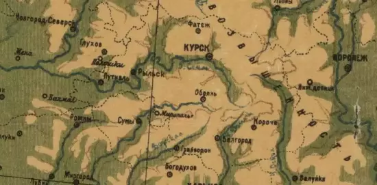 Учебная физическая карта Европейской России 1923 года - screenshot_1558.webp