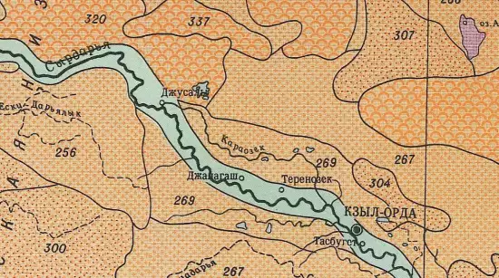 Ландшафтная карта Казахстана 1979 года - image.webp