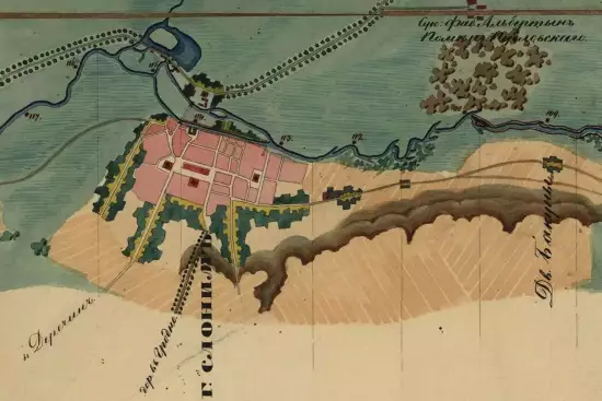 Топографический плань части реки Щары 1800 года - screenshot_1677.webp