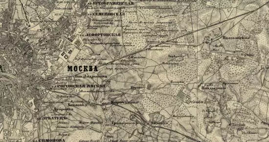 Топографическая карта Московской губернии 1860 года - screenshot_1693.webp