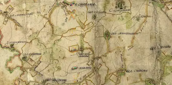 ПГМ Юрьев-Польского уезда Владимирской губернии 2 версты 1785 года - screenshot_1713.webp