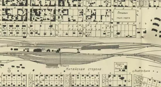 План станции Манчжурия К.В.Ж.Д. с показанием построек административного и частного поселков Забайкальской и Китайской ст - screenshot_1820.webp