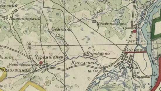 Карта Колыванского района Новосибирской области 1944 года - screenshot_1970.webp