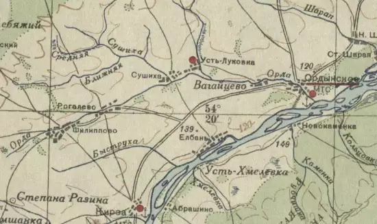Карта Ордынского района Новосибирской области 1944 года - screenshot_1995.webp