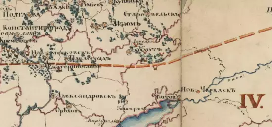 Карта для обозрения состояния лесов и лесной промышленности в России 1846 год - screenshot_2120.webp