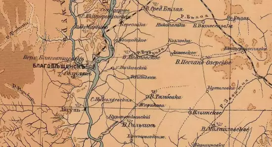 Карта местностей тяготеющих к Амурской Железной дороге 1913 года - screenshot_2126.webp