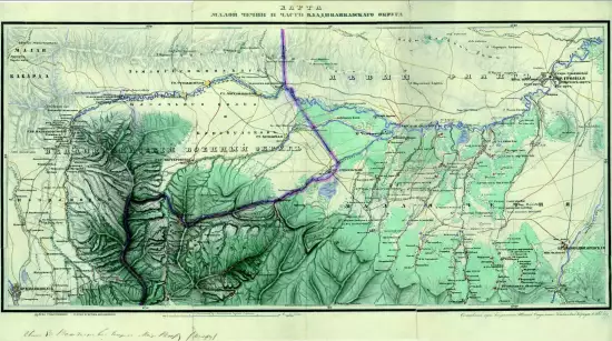 Карта Малой Чечни и части Владикавказского округа 1848 года - screenshot_2137.webp