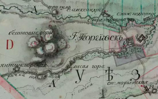 Генеральная карта Кавказской губернии 1804 года - screenshot_2160.webp