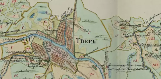 Генеральный план ПГМ Тверского уезда Тверской губернии 1825 года - screenshot_2169.webp