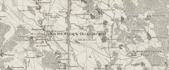 Топографическая карта части Волынии и Подолии 1827 года - screenshot_2255.webp
