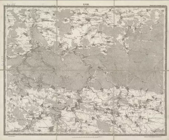 Топографическая карта части Волынии и Подолии 1827 года - screenshot_2253.webp