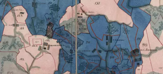 Карта Тульской губернии Алексинского уезда 1846 года - screenshot_2263.webp