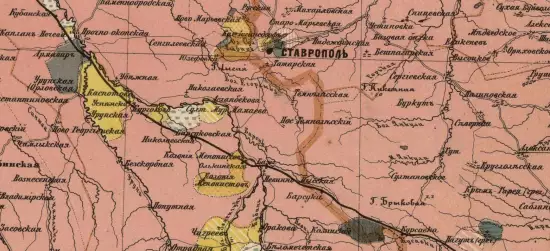 Этнографическая карта Кавказа 1869 год - screenshot_2383.webp