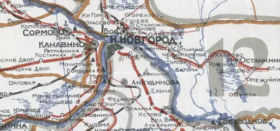 Карта гужевых дорог Нижегородской губернии 1929 года - screenshot_2407.webp