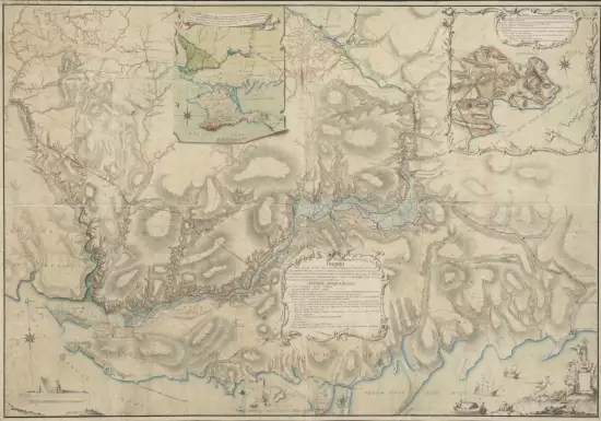 Карта рек Днепра и Буга от Елисаветградской границы вниз до соединения их вод и устья лимана 1775 года - screenshot_2428.webp