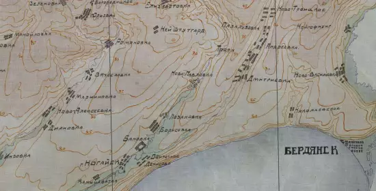 Орографическая карта Бердянского уезда Таврической губернии 1922 года - screenshot_2431.webp