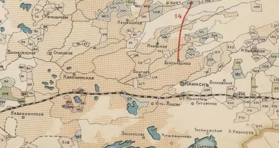 Карта Томской губернии 1910 года - screenshot_2491.webp