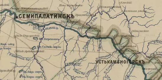 Карта переселенческих участков по железной дороги 1904 года - screenshot_2521.webp
