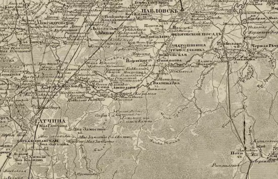 Топографическая карта Санкт-Петербургской губернии 1834 год - screenshot_2569.webp