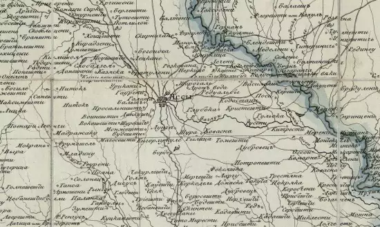 Карта Бессарабии, Молдавии, Валахии 1820 года - screenshot_2572.webp