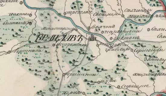 Карта Брацлавского повета уезда 1802, 1809 и 1815 гг. - screenshot_2597.webp