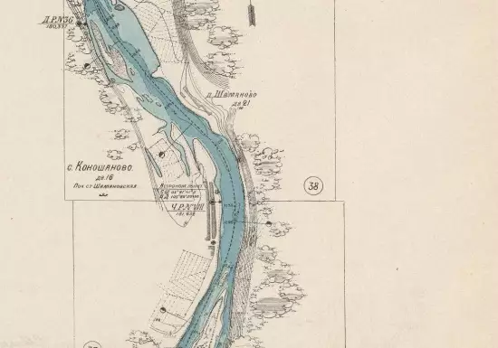 Карта реки Лены от с. Тутуры до устья р. Туруки 1912 года - screenshot_2619.webp