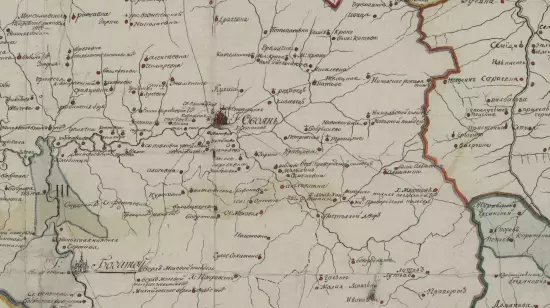 Карта Курской и части Слободско-Украинской губерний 1797 года - screenshot_2701.webp