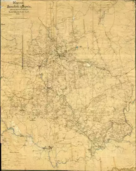Карта Вятской губернии 1910 года -  Вятской губернии 1910 года (2).webp