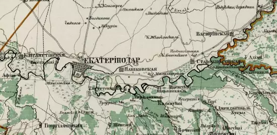 Карта Кавказского края 1869 года 10 верст - screenshot_2845.webp