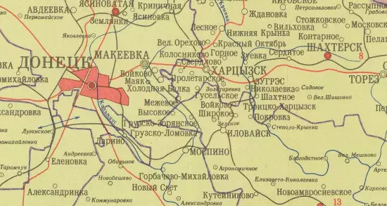 Карта Донецкая и Луганская области 1966 года - screenshot_2880.webp