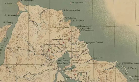 Карта побережья Охотского моря между Николаевском на Амуре и Охотском 1901 года - screenshot_2981.webp