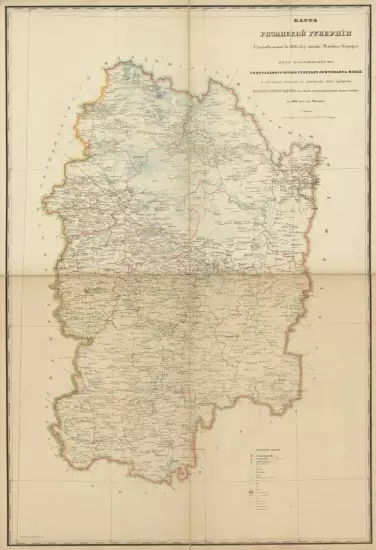 Карта Рязанской губернии 1858 года - screenshot_3010.webp