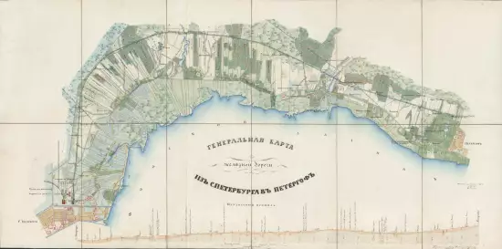Генеральная карта железной дороги из С.Петербурга в Петергоф 1899 года - screenshot_3078.webp