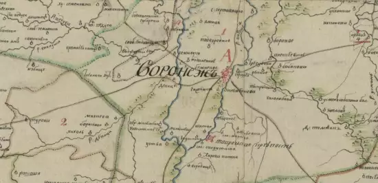 Карта Воронежского наместничества 1779 года - screenshot_3088.webp