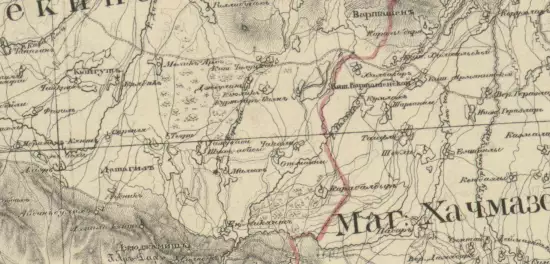 Подробная карта Кавказского края 1838 года - screenshot_3090.webp