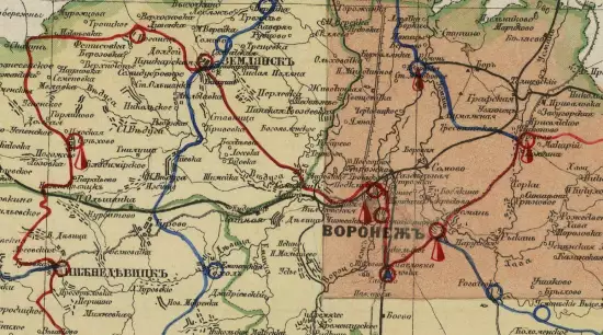 Карта Воронежской губернии 1916 года - screenshot_3133.webp