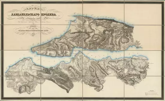 Карта Дарданельского пролива 1835 года - screenshot_3175.webp