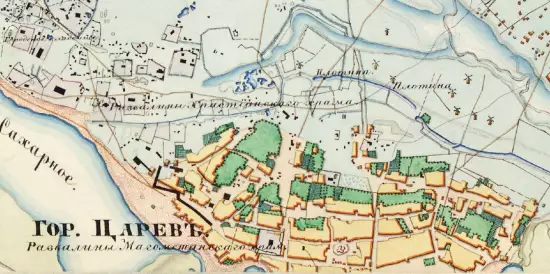 План Царевского уезда части древних развалин 1842 год - screenshot_3193.webp
